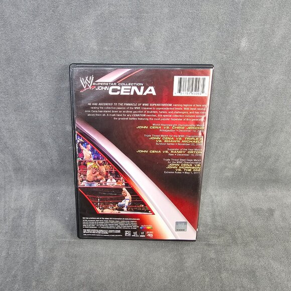 WWE Superstar Collection: John Cena (DVD) Wrestling Chris Jericho Triple H B2-6 - Picture 2 of 3